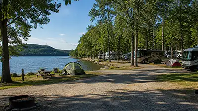 Campgrounds at Cave Run Lake